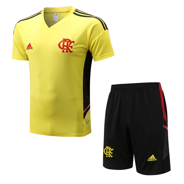 Camiseta Entrenamiento Flamengo Conjunto Completo 2022/23 Amarillo